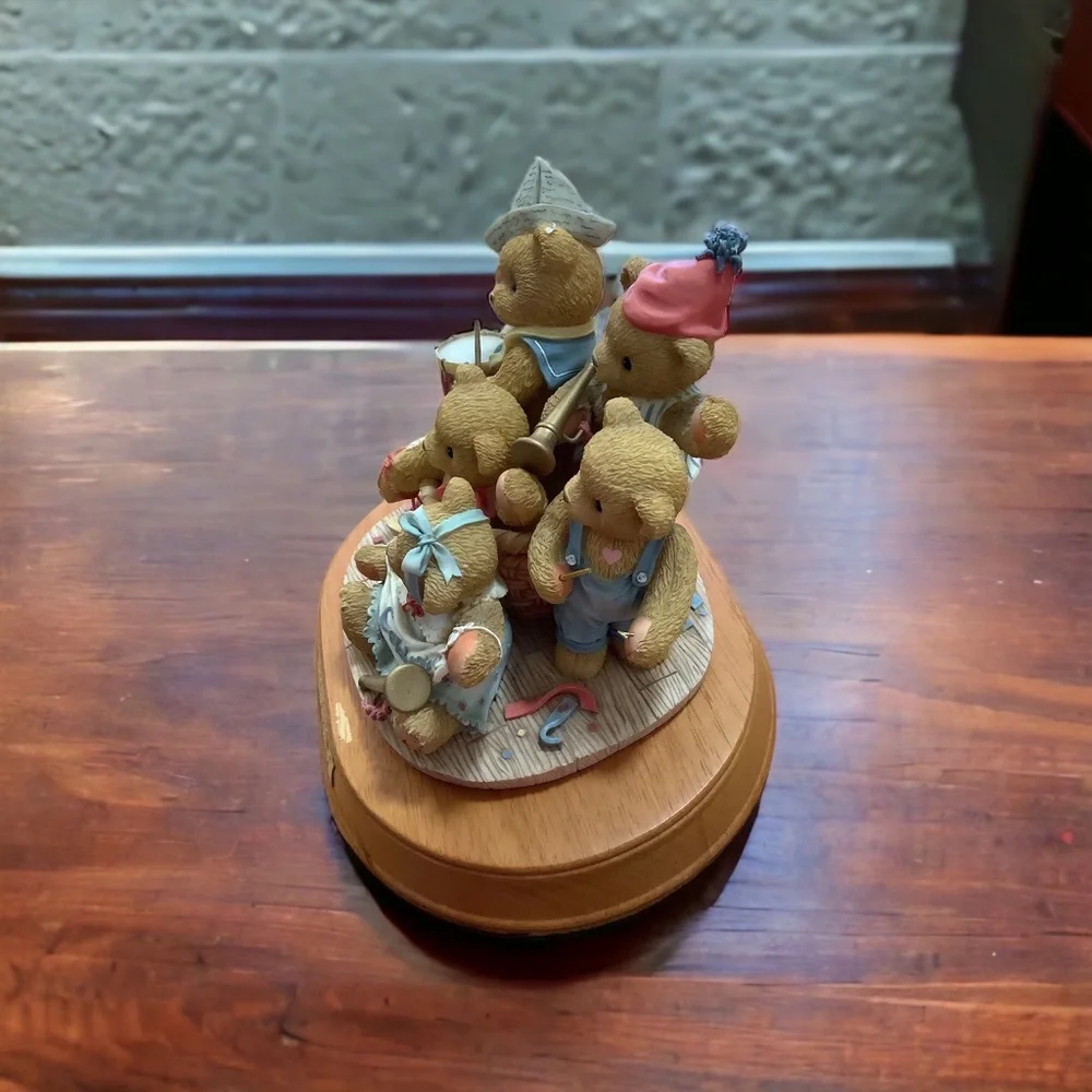 Cherished Teddies ~ 5 Years Anniversary Figurine